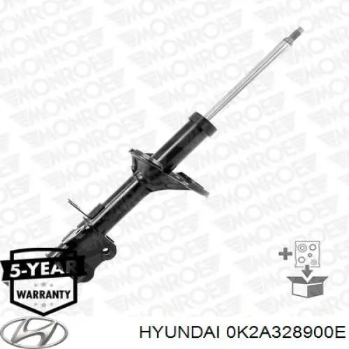 Стойка задняя, левая Hyundai/Kia 0K2A328900E цена, от 19.38 USD