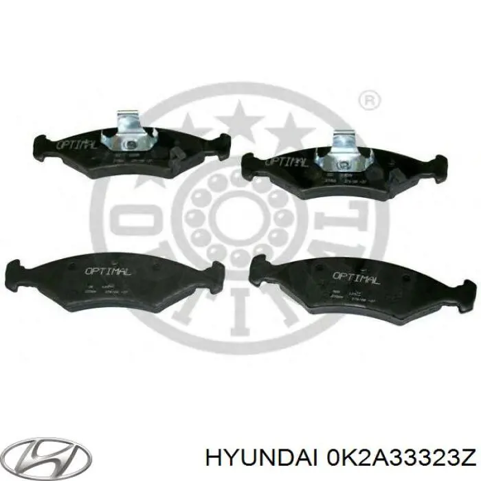Колодки Hyundai/Kia 0K2A33323Z цена, от 20.69 USD