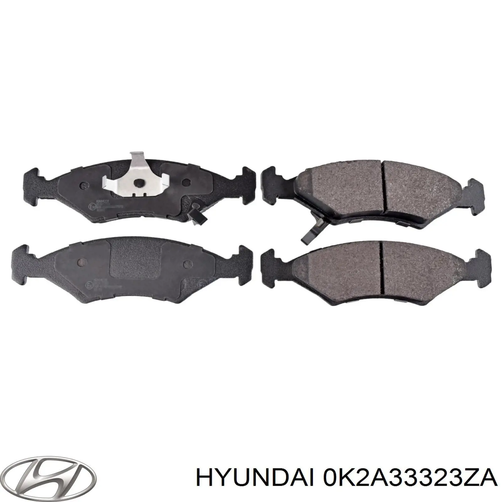 Купить 0K2A33323ZA Hyundai/Kia Колодки тормозные