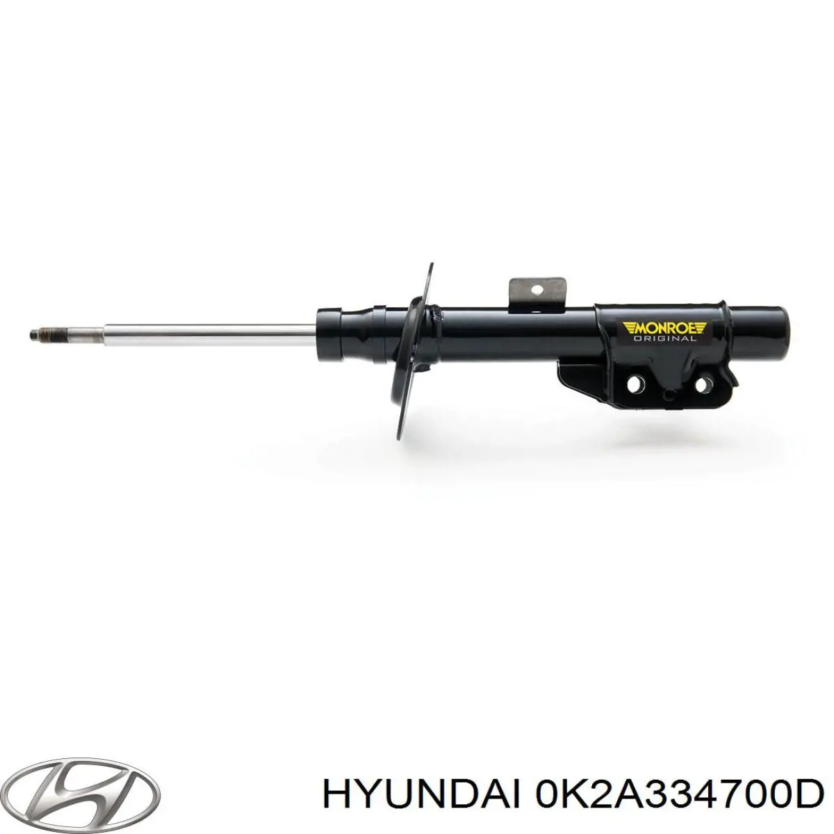 Амортизатор передний правый 0K2A334700D Hyundai/Kia