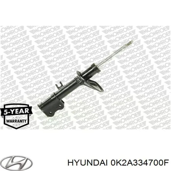 Амортизатор подвески передний левый Hyundai/Kia 0K2A334700F цена, от 65.51 USD