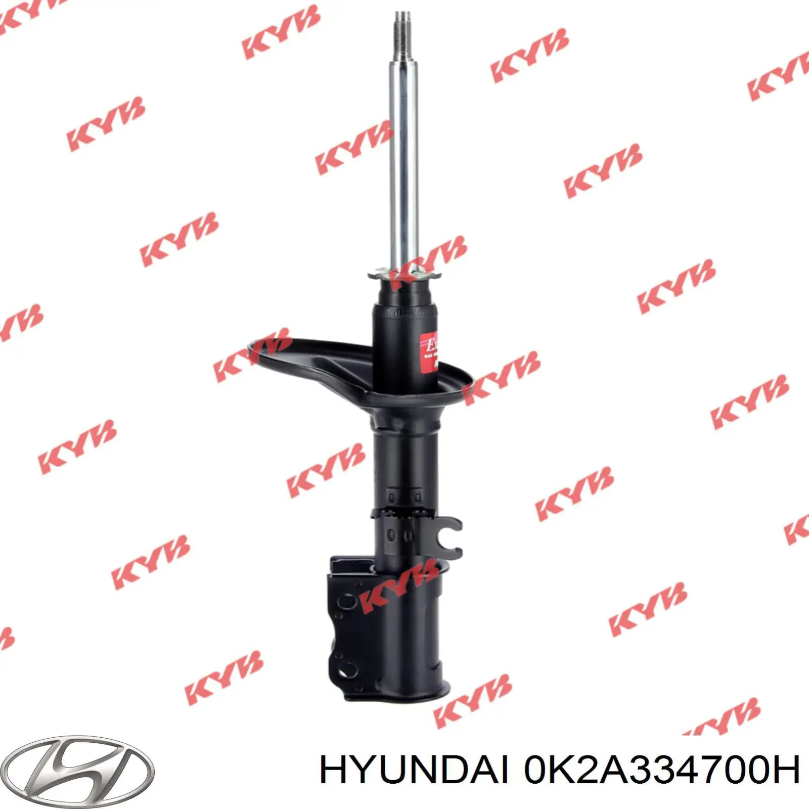 0K2A334700H Hyundai/Kia амортизатор передний правый