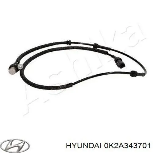 Передний датчик АБС Hyundai/Kia 0K2A343701 цена, от  USD