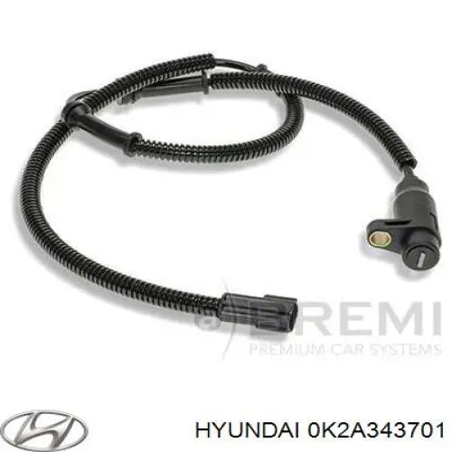 Датчик АБС передний 0K2A343701 Hyundai/Kia