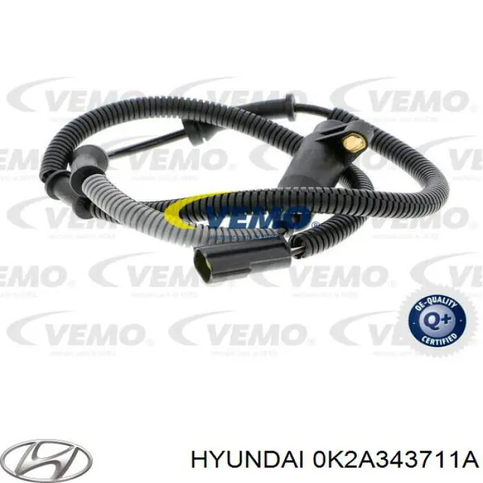 0K2A343711A Hyundai/Kia sensor abs traseiro