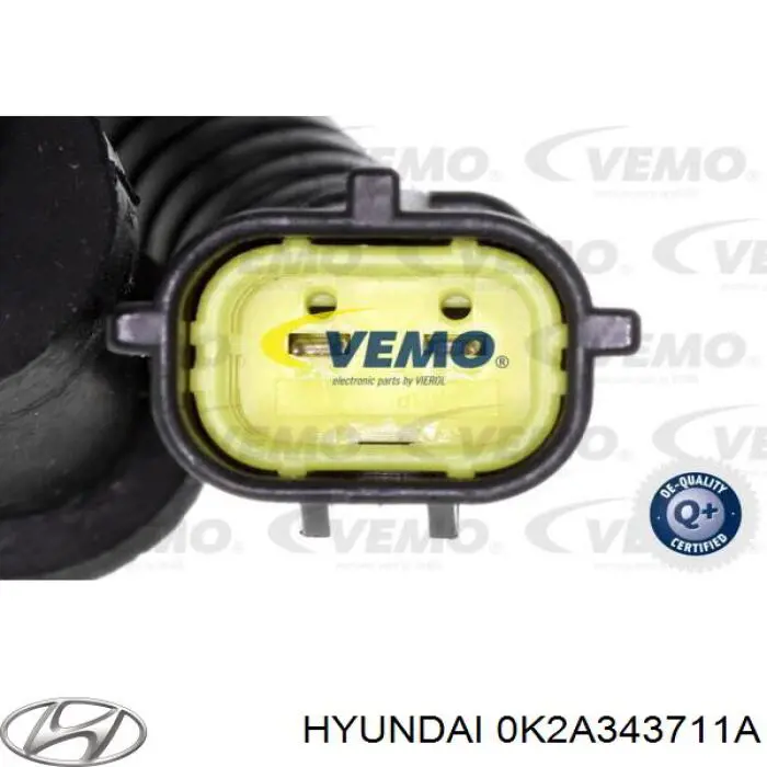 Купить 0K2A343711A Hyundai/Kia Датчик АБС задний