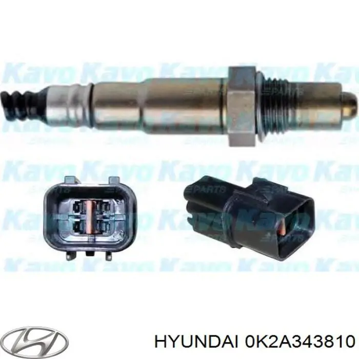 Шланг тормозной задний Hyundai/Kia 0K2A343810