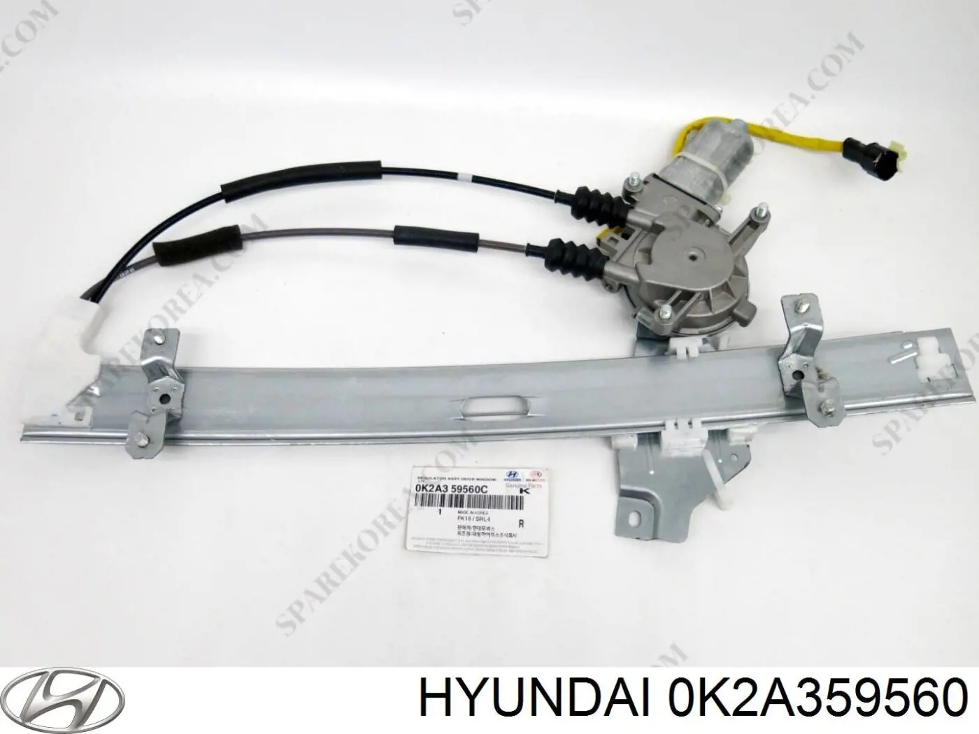Механизм стеклоподъемника водительской двери Hyundai/Kia 0K2A359560 цена, от 191.20 USD