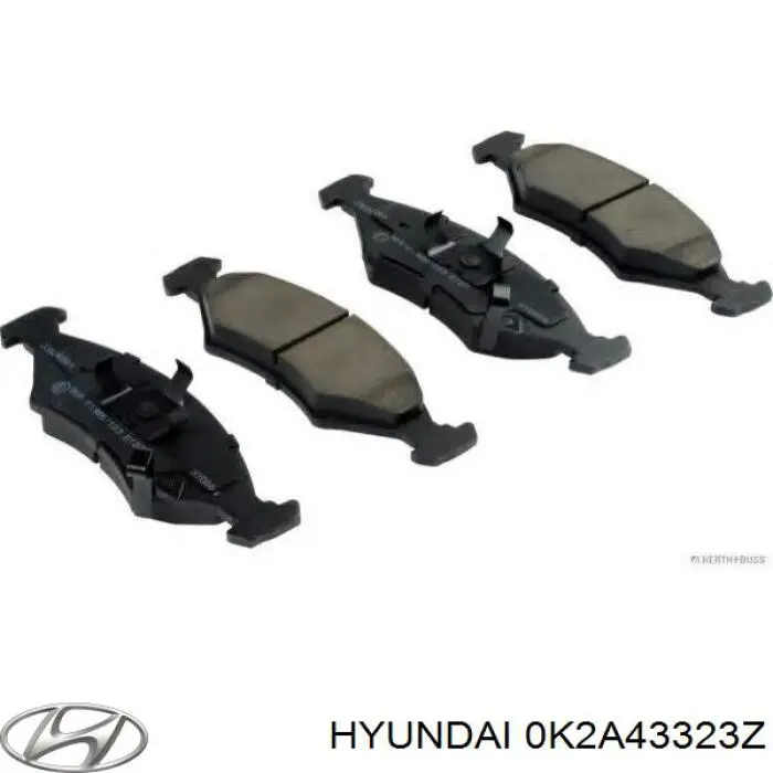 Колодки Hyundai/Kia 0K2A43323Z цена, от 20.67 USD