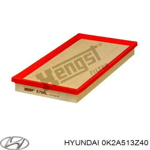 Купить 0K2A513Z40 Hyundai/Kia Автомобильный фильтр воздуха