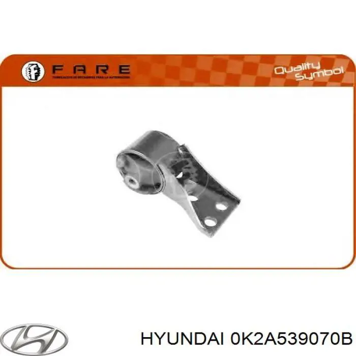 Гидроопора двигателя левая Hyundai/Kia 0K2A539070B цена, от 104.51 USD