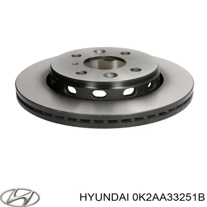Тормоз дисковый передний Hyundai/Kia 0K2AA33251B цена, от 21.14 USD