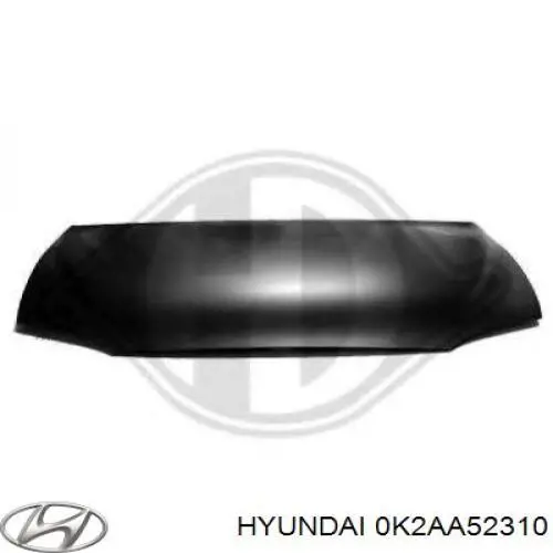 Капот Hyundai/Kia 0K2AA52310 цена, от 180.31 USD