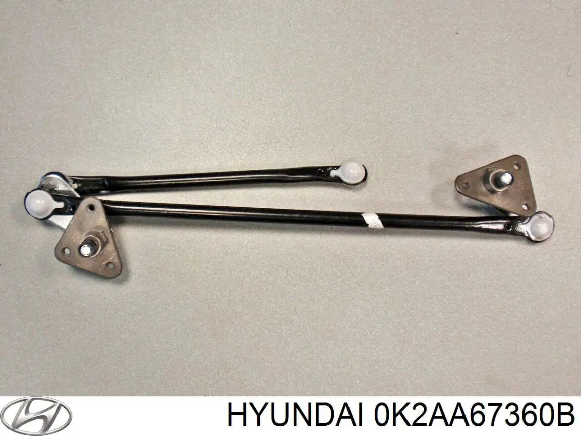 Трапеция щеток лобового стекла Hyundai/Kia 0K2AA67360B цена, от 28.22 USD