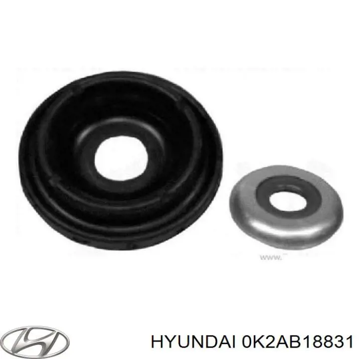 0K2AB18831 Hyundai/Kia датчик температуры воздушной смеси