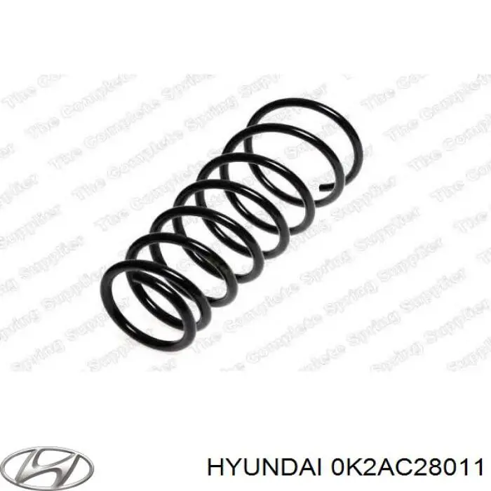 0K2AC28011 Hyundai/Kia пружина задняя
