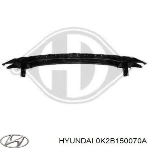 0K2B150070A Hyundai/Kia усилитель бампера переднего