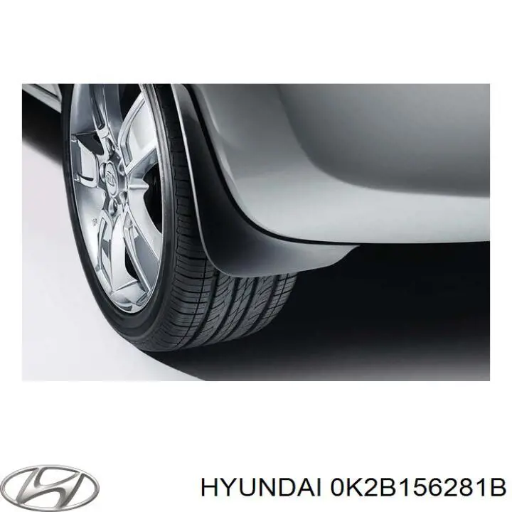 Купить 0K2B156281B Hyundai/Kia Подкрылок задний левый
