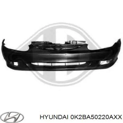 Купить 0K2BA50220AXX Hyundai/Kia Задний бампер