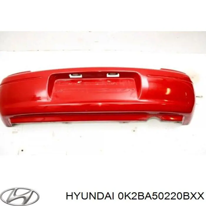 Задний бампер 0K2BA50220BXX Hyundai/Kia