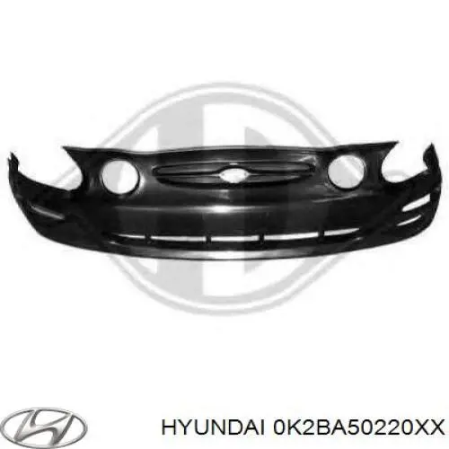 Бампер задний Hyundai/Kia 0K2BA50220XX цена, от  USD
