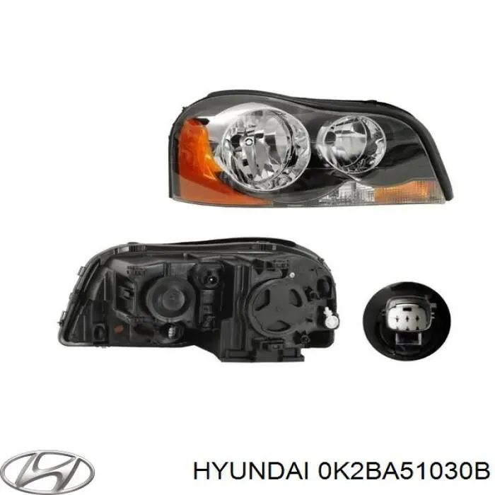  Правая фара KIA Shuma 1