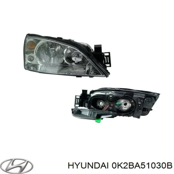 Правая фара 0K2A151020 Hyundai/Kia