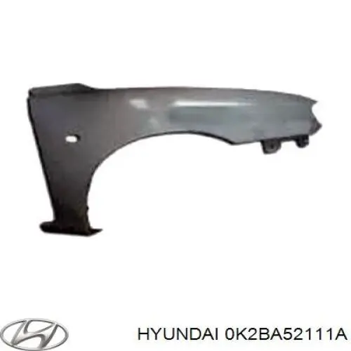 Купить 0K2BA52111A Hyundai/Kia Крыло переднее правое