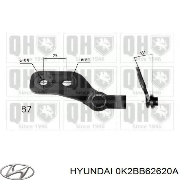 Амортизатор задней двери Hyundai/Kia 0K2BB62620A цена, от 129.71 USD