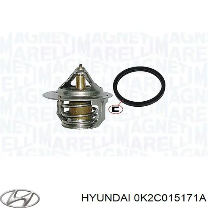 Термостат 0K2C015171A Hyundai/Kia