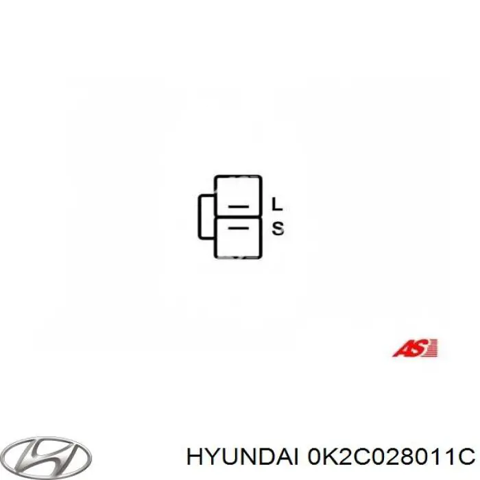 0K2C028011C Hyundai/Kia пружина задняя