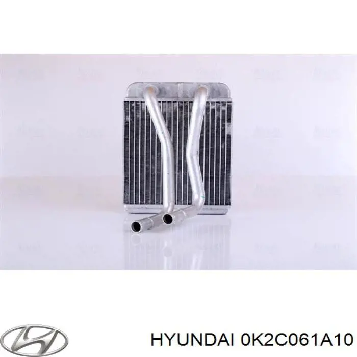 Радиатор печки 0K2CE61A10 Hyundai/Kia