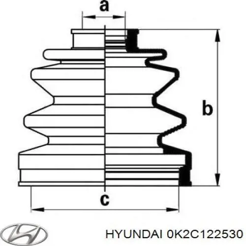 0K2C122530 Hyundai/Kia