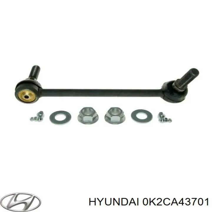 Датчик АБС (ABS) передний левый 0K2CA43701 Hyundai/Kia