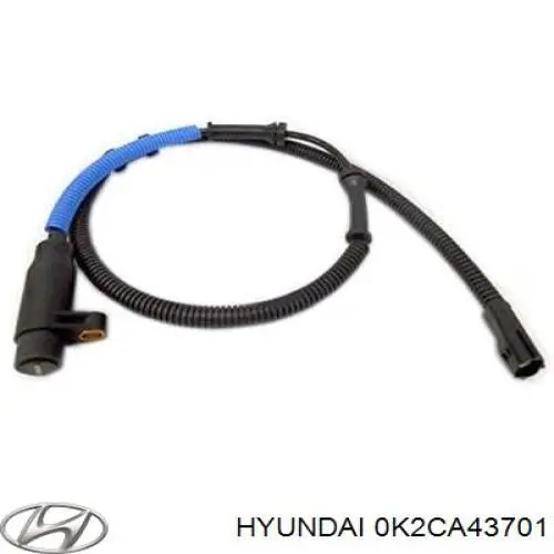 0K2CA43701 Hyundai/Kia датчик абс (abs передний левый)