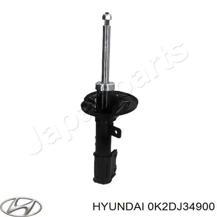 0K2DJ34900 Hyundai/Kia амортизатор передний левый