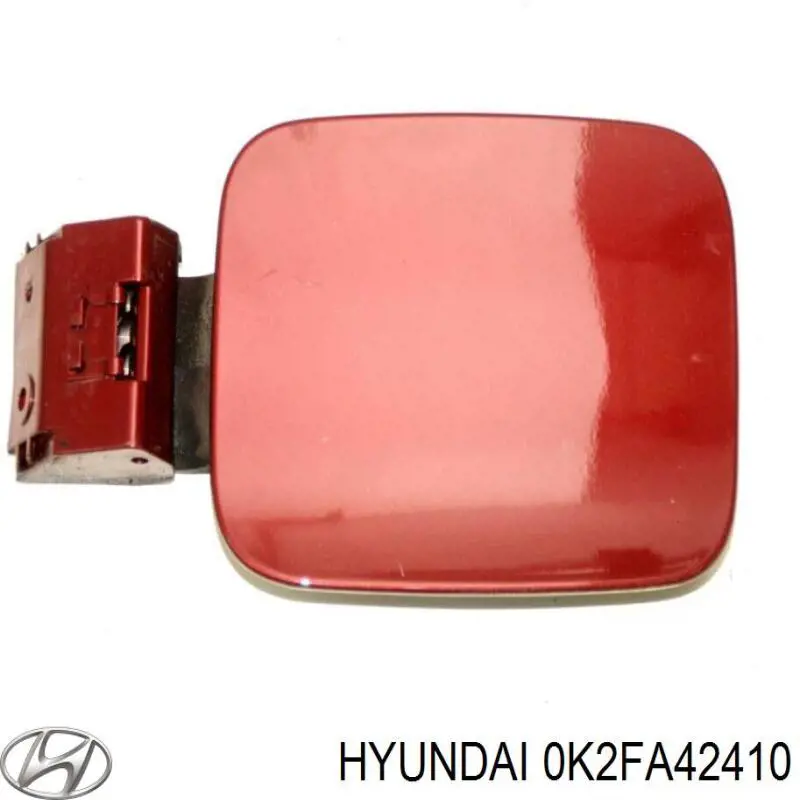 0K2FA42410 Hyundai/Kia лючок бензобака (топливного бака)