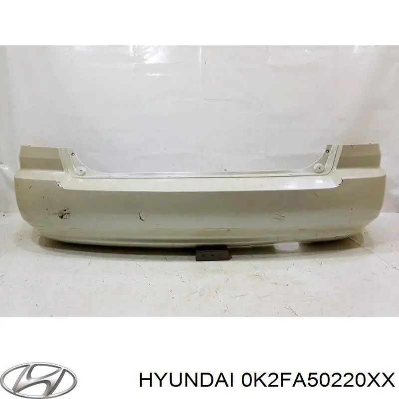 Pára-choque traseiro para KIA Carens I FJ