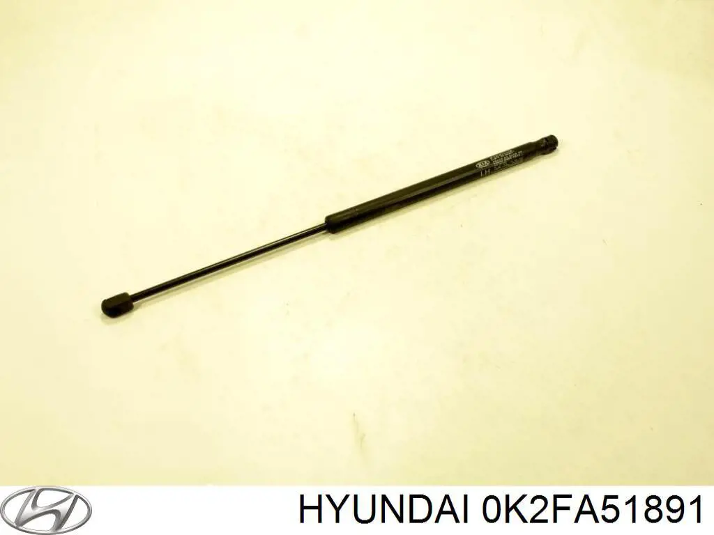 0K2FA51891 Hyundai/Kia брызговик задний левый