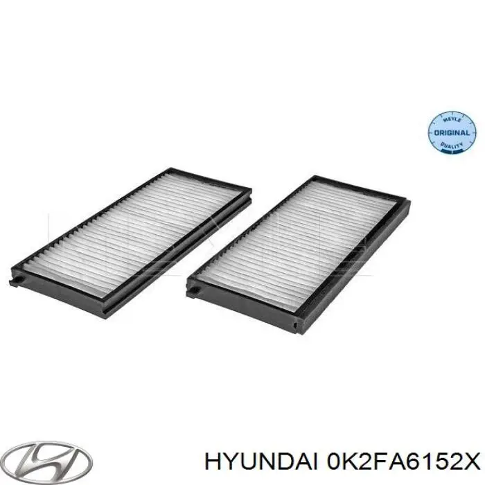 Фильтр воздушный отопителя Hyundai/Kia 0K2FA6152X цена, от 8.84 USD