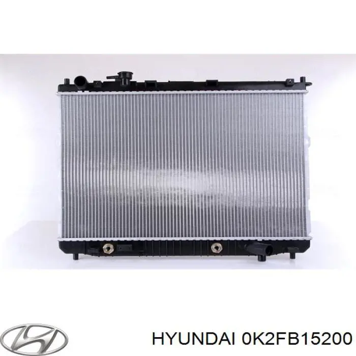 Радиатор охлаждения двигателя Hyundai/Kia 0K2FB15200 цена, от 54.61 USD