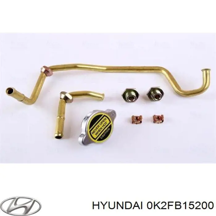 Купить 0K2FB15200 Hyundai/Kia Радиатор водяной
