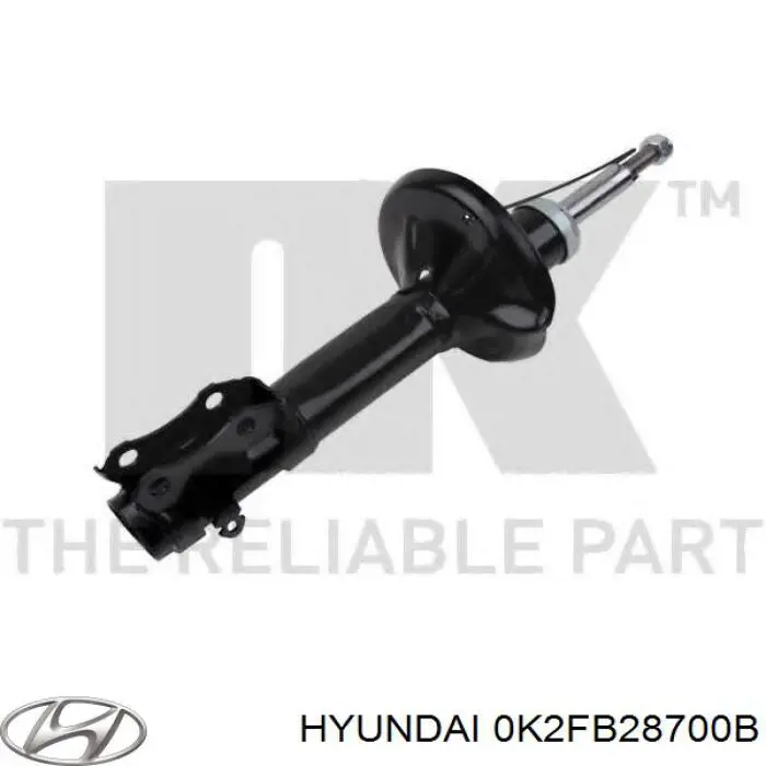 Купить 0K2FB28700B Hyundai/Kia Амортизатор задний правый