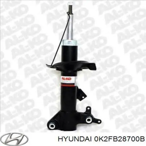 Амортизатор задний правый 0K2FB28700B Hyundai/Kia