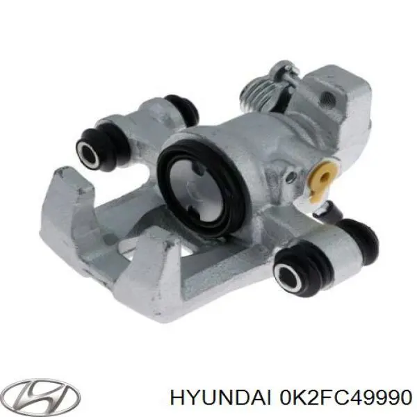 Суппорт тормозной левый задний Hyundai/Kia 0K2FC49990