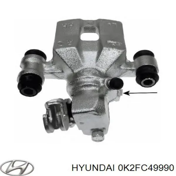 Задний левый суппорт Hyundai/Kia 0K2FC49990 цена, от 67.29 USD