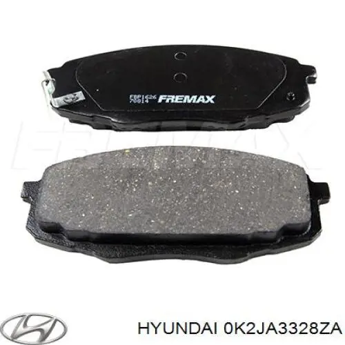 Колодки Hyundai/Kia 0K2JA3328ZA цена, от 17.74 USD