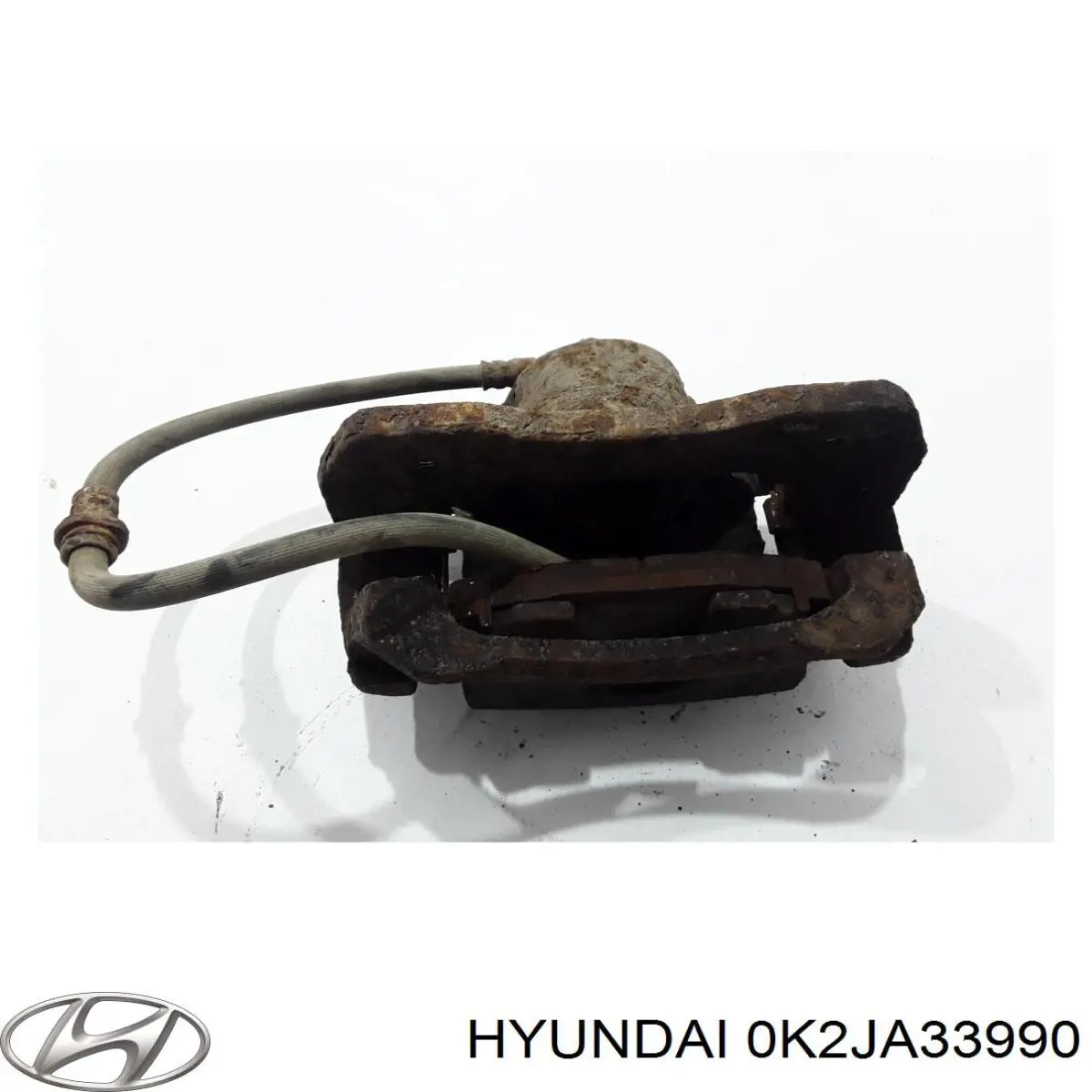 Суппорт тормозной передний левый 0K2JA33990 Hyundai/Kia