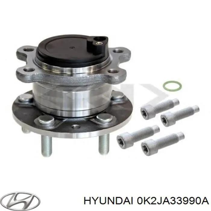 Суппорт тормозной передний левый Hyundai/Kia 0K2JA33990A