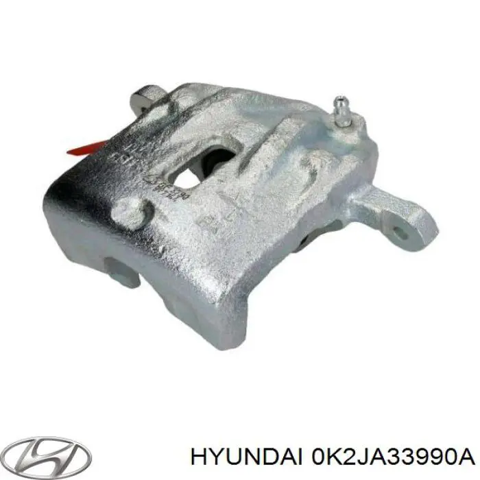 Купить 0K2JA33990A Hyundai/Kia Суппорт тормозной передний левый